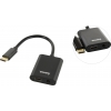 Hama <135748> Кабель-адаптер  USB-CM  -->  USB-CF+Jack3.5-F