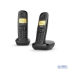 Р/телефон Gigaset A170 DUO <Black>(2 трубки с  ЖК диспл.,База,Заряд. устр-во)