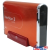 Vantec NexStar3 <NST-360U2-RD> Red (EXT BOX для внешнего подключения 3.5" IDE HDD, USB2.0, Aluminum)+БП
