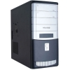 Miditower MICROLAB M4813-420-D BLACK-SILVER ATX 420W (24+4пин)