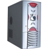 Miditower MICROLAB M4803-420-S COMBO-SILVER ATX 420W (24+4пин), с дверцей