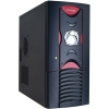 Miditower MICROLAB M4803-420-D COMBO-BLACK ATX 420W (24+4пин), с дверцей