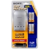 Зарядное уст-во SONY <BCG-34HVE4(F/N)> (NiMh, AA/AAA) +4шт Аккум.+авто.адаптер