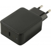 Hama <183284> Зарядное устройство USB-C (Вх.AC100-240V, Вых.DC5/9/12V,  18W, USB-C)