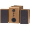 Колонки Dialog W-3000(-2) <Cherry> (2x15W +Subwoofer  25W, дерево)