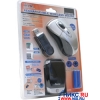 Porto Rechargeable Wireless Mini Mouse <PM-22> (RTL) USB&PS/2  3btn+Roll +заряд.устр.