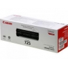 Картридж BLACK CRG 725 3484B002 CANON