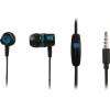 Наушники с микрофоном CANYON <CNE-CEP3G> Green  (шнур 1.2м)