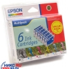 К-ж T048140BA/A0 Multi Pack набор из 6 картриджей <CMYKLcLm> EPS ST Photo R200/220/300(ME)/340/RX500/620/640