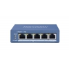 Коммутатор 4PORT 1000M POE DS-3E0505P-E HIKVISION