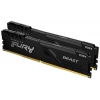 Kingston Fury <KF430C15BBK2/16> DDR4 DIMM 16Gb KIT  2*8Gb  <PC4-24000>  CL15