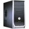 Minitower <6K29BS-F30UG>  Black&Silver Micro ATX 300W (24+4пин)