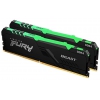 Kingston Fury Beast <KF430C15BBAK2/16> DDR4 DIMM 16Gb KIT 2*8Gb  <PC4-24000> CL15