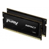 Kingston FURY Impact <KF316LS9IBK2/16> DDR3 SODIMM 16Gb KIT 2*8Gb <PC3-12800>  CL9  (for  NoteBook)