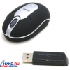 Saitek <PM19ABK> Mini Optical Wireless Mouse <Black> (RTL) USB  3btn+Roll