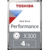 HDD 4Tb SATA 6Gb/s Toshiba Perfomance X300 <HDWR440UZSVA>  3.5"7200rpm 256Mb