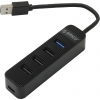 Orico <TWU32-4A-BK> 4-Port  Hub, USB3.0 +  3xUSB2.0  +  USB-C