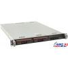SuperMicro 1U 6015V-TB Black (Socket771,i5000V,SVGA,DVD,SATA RAID,2xHotSwap SATA,2xGbLan,6DDRII FBDIMM,520W)