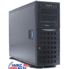SuperMicro 4U 7045B-8R+B Black (LGA771,i5000P,SVGA,FDD,U320 SCSI,8xHS SCSI,2xGbLan,16DDRII FBDIMM,800W HS)