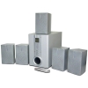 Колонки TopDevice TDE-305/5.1 <Silver> (50W, ПДУ)