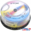 DVD-R Disc TDK   4.7Gb  16x  <уп. 25 шт> на  шпинделе, printable