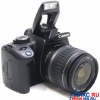 Canon EOS 400D Black <EF-S 18-55 KIT> (10.1Mpx, 29-88mm, 3x, F3.5-5.6, JPG/RAW, 0Mb CFI/II,2.5",USB 2.0,TV,Li-Ion)