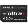 SanDisk Memory Stick PRO DUO MagicGate 2Gb Ultra II + MS DUO-->MS Adapter