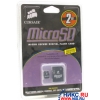 Corsair microSecureDigital (microSD) Memory Card 2Gb + microSD Adapter