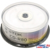 CD-R TDK   700Mb 52x sp. <уп.25 шт.> на шпинделе, printable