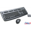 Logitech Cordless Desktop Deluxe 650 <Black> (Кл-ра М/Мед,USB,FM+Мышь 3кн,Roll,USB FM)<967742>