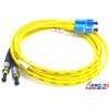 Patch cord  ВО, SC-ST, Duplex, SM  9/125 2м