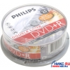 DVD+R Disc Philips   8.5Gb  2.4x  <уп. 25 шт.> Double Layer, на шпинделе, printable