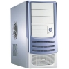 Miditower <6821BS-F40UG>  Black&Silver ATX 400W (24+4пин)
