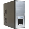 Miditower 3R R410-A Silver&Black ATX  350W (24+4+6пин)