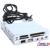 3.5" Internal  8-in-1 USB2.0 <Silver> CF/MD/SM/MMC/SD/xD/MS(/Pro/Duo) Card Reader/Writer+1portUSB+1port1394+Audio