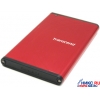 TRANSCEND <TS120GSJ25R> Red USB2.0 Portable HDD 120Gb EXT (RTL)