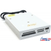 Acorp <CRIP200-S-Silver> 3.5" Internal USB2.0 CF/MD/SM/xD/MMC/SD/MS(/Pro) Card Reader/Writer+1portUSB