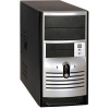 Minitower Foxconn TLM-002 Black&Silver  MicroATX 350W (24+4пин)