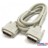 Кабель монитор - SVGA card Defender DVI-D (19M -19M) 1.8м  <DVI01-06-1>