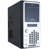 Miditower MICROLAB M4812-420-D BLACK-SILVER ATX 420W (24+4пин)