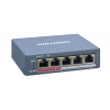 Коммутатор 4PORT 10/100M POE DS-3E1105P-EI HIKVISION