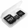 Kingston microSecureDigital (microSD) Memory Card 1Gb +  microSD-->SD + microSD-->miniSD Adapters