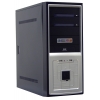 Корпус H-208 Black-Silver 350W USB/Audio