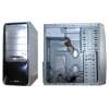 Корпус H-204 Silver-Black 350W USB/Audio