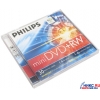 Mini DVD+RW Disc Philips   1.4Gb  4x
