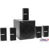 Колонки Edifier DA5000 <Black> (5x12W +Subwoofer 60W, дерево, ПДУ)