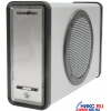 Tsunami  S-3500 <S3500S-FAN-IDE/SATA Silver> (EXT BOX для внешн. подключения 3.5" IDE/SATA HDD,USB2.0,Aluminum)+БП