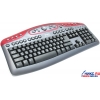 Кл-ра SVEN Multimedia 6006 Black&Red <PS/2> 104КЛ+21КЛ М/Мед