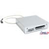 Gembird <FDI2-ALLIN1-S-Silver>3.5" 10-in-1 Internal USB2.0 CF/MD/SM/MMC/RSMMC/SD/xD/MS(/Pro/Duo)Card Reader/Writer