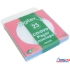Конверты для CD/DVD уп. 25 шт цветные